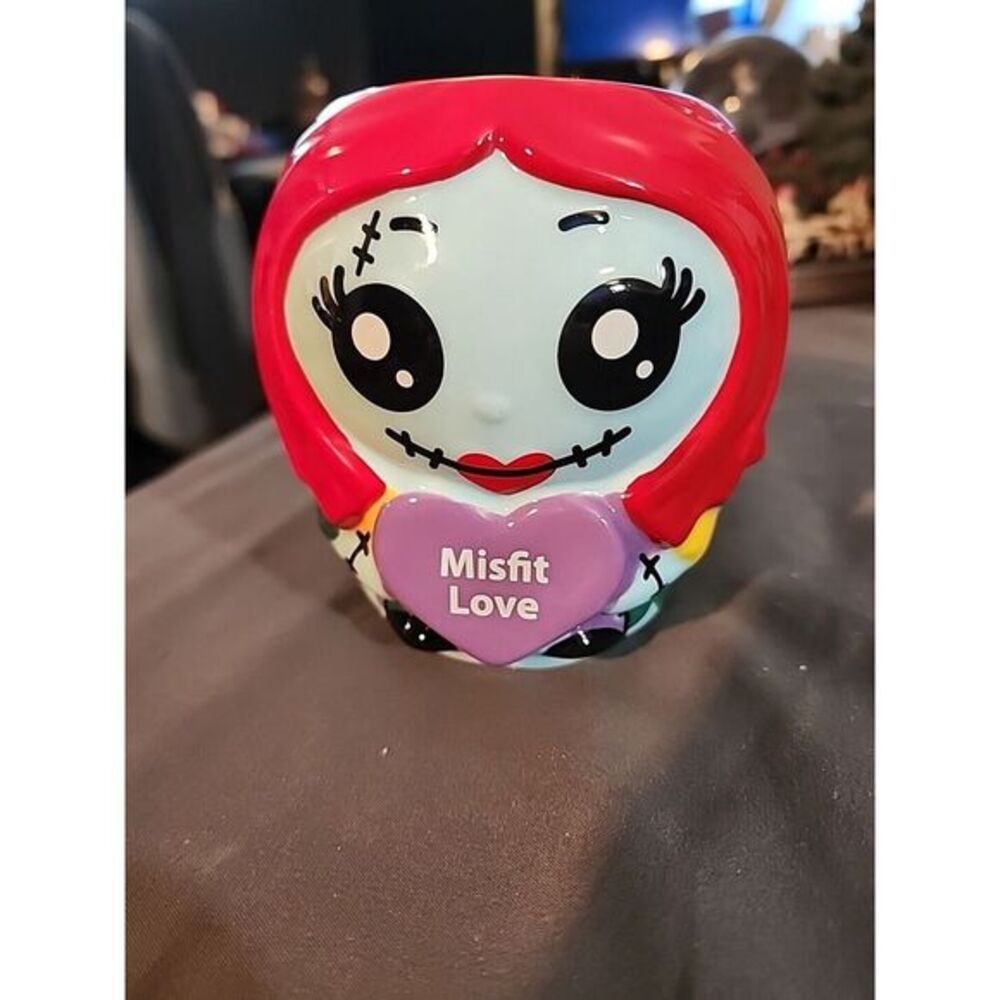 The Nightmare Before Christmas Sally Nightmare‎ Misfit Love Disney Coffee 3D Mug